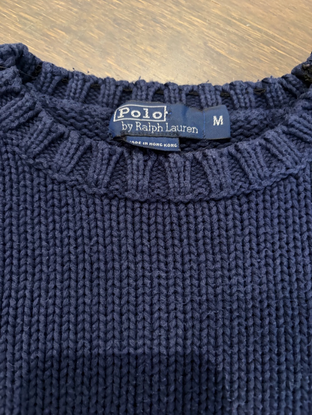 Vintage Ralph Lauren Polo American Flag Sweater M - Picture 3 of 4